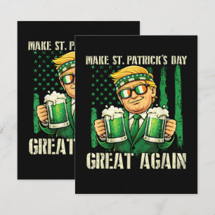 Make St. Patrick's Day Great Again Card