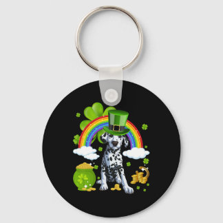 Make St Patricks Day Great Again Funny Damatian Me Key Ring