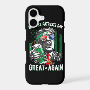 Make St Patrick's Day Great Again Funny Trump