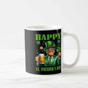 Make St Patricks Day Great Again Funny Trump Coffee Mug