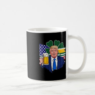 Make St Patrick's Day Great Again Funny Trump Iris Coffee Mug
