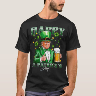 Make St Patricks Day Great Again Funny Trump Men W T-Shirt