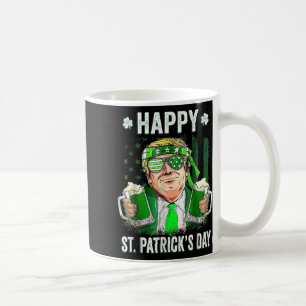 Make St Patricks Day Great Again Funny Trump Patri Coffee Mug
