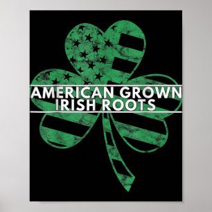 Make St Patricks Day Great Again Shirt Trump Men Poster