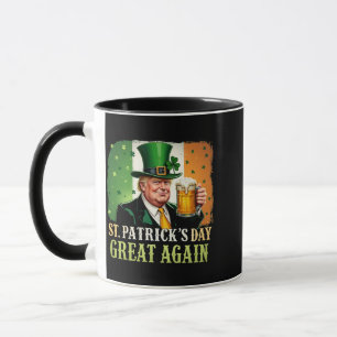 Make St. Patrick's Great Again Trump Irish Mug