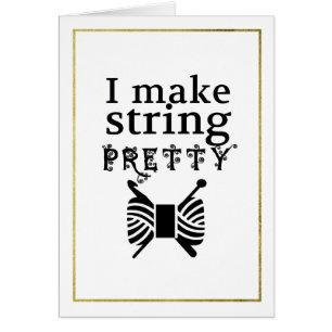 Make String Pretty Faux Gold Border Crafts