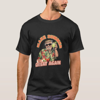 Make Summer 2024 Great Again Donald Trump Vacation T-Shirt