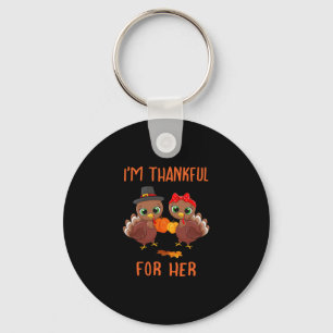 Make Thanksgiving Great Again Trump Turkey Funny Key Ring