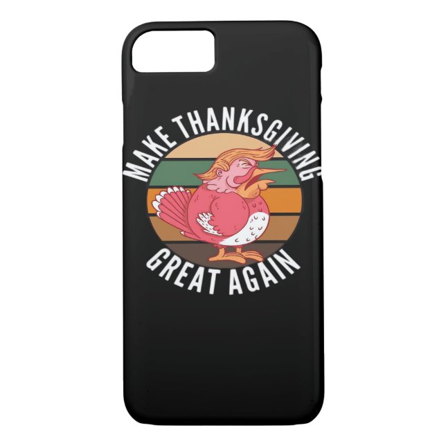 Make Thanksgiving Great Again Trumpkin –  Hallowee Case-Mate iPhone Case (Back)