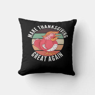 Make Thanksgiving Great Again Trumpkin – Political Cushion