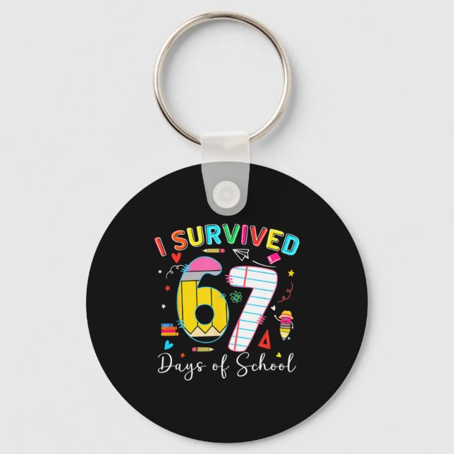 Make The Dads Fireman Gift Proud Firefighter Quote Key Ring (Front)