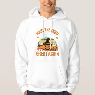 Make The Pumpkin Great Again Halloween Design_1 Hoodie