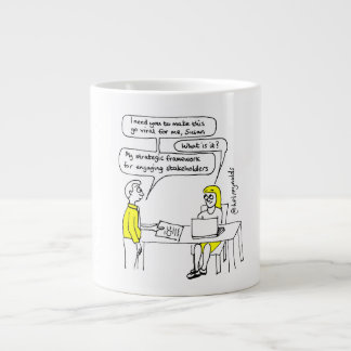 'Make this go viral' jumbo mug