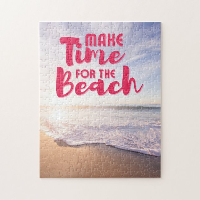 Make Time for the Beach Jigsaw Puzzle (Vertical)