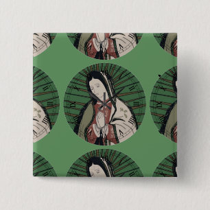 Make Time To Pray 15 Cm Square Badge