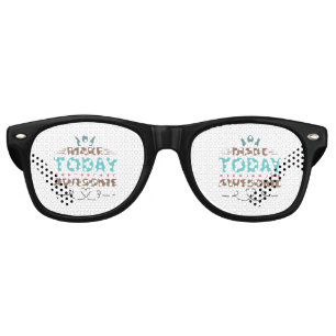 Make Today Awesome Retro Typography Sunglasses