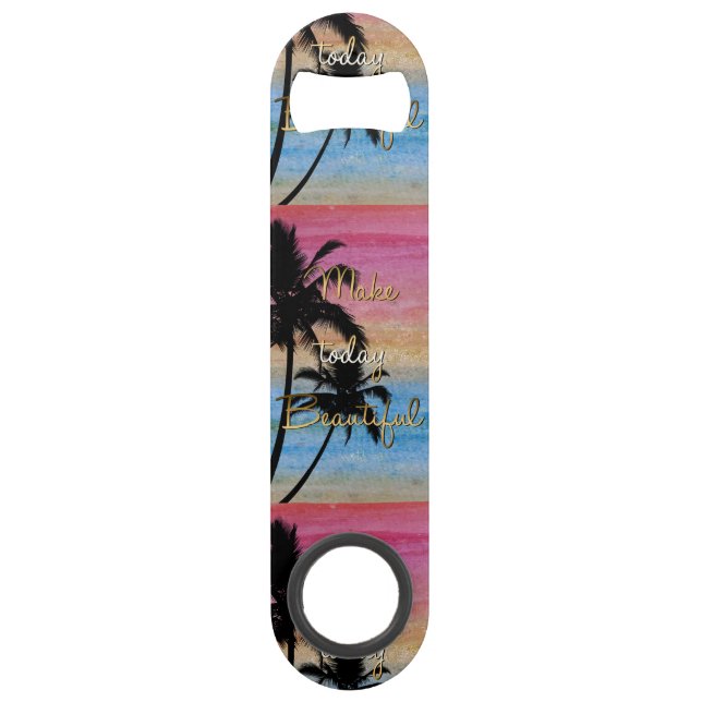 “Make today beautiful” gold quote (Front)