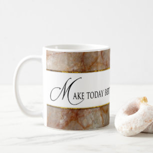 Make Today better than Yesterday Mug - MARBLE