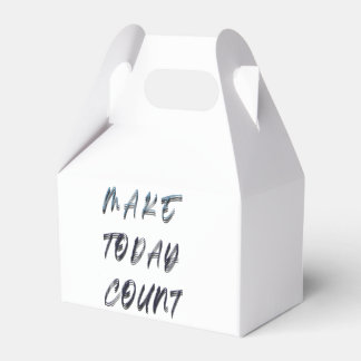 make today count favour box