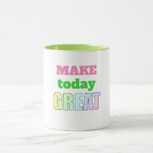 Make Today Great Combo Mug
