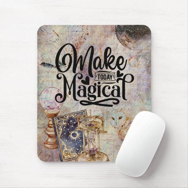 Make Today Magical Mouse Pad (With Mouse)