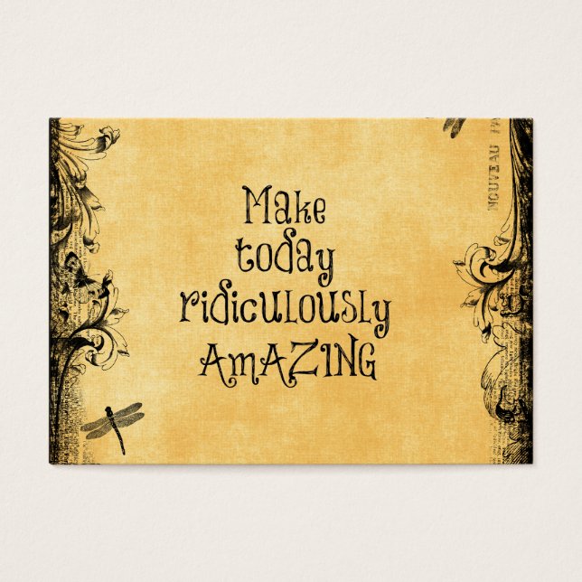 Make Today Ridiculously Amazing Life Quote (Front)