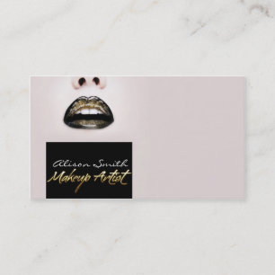 Make up Artist Business Card