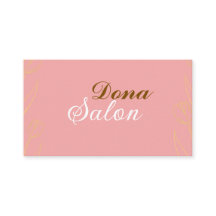 Make Up Artist Business Card