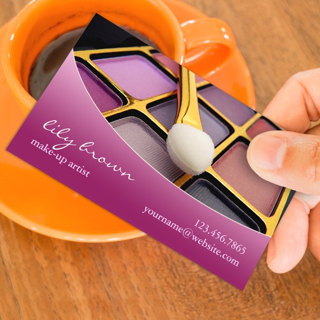 Make-up Artist Business Card (Creator Uploaded)