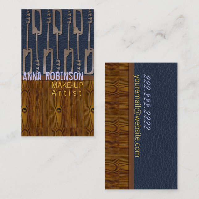 Make-up Artist Business Card (Front/Back)