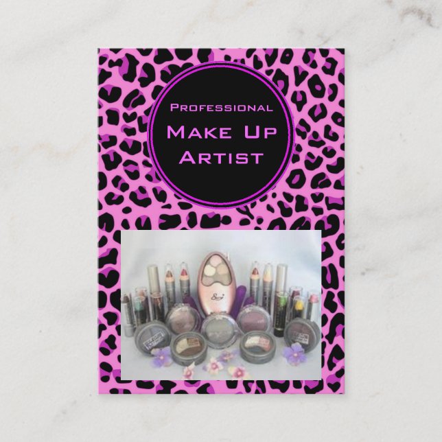 Make Up Artist Business Card (Front)