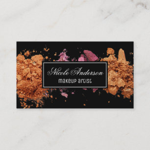 Make Up Artist Cosmetics Business Card