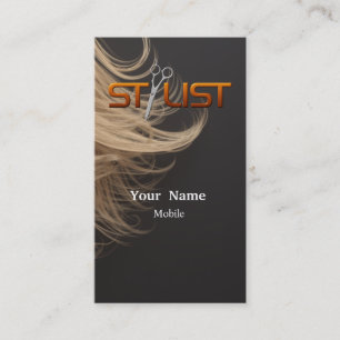 Make Up Artist - Hair Stylist Business Card