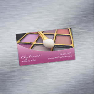 Make-up Artist Magnetic Business Card