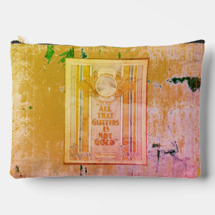 Make-up Bag "All that glitter's is not gold"