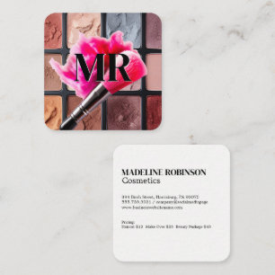 Make Up Brush Powder Eyeshadow Palette Appointment Card