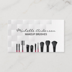 Make Up Brushes  Business Card