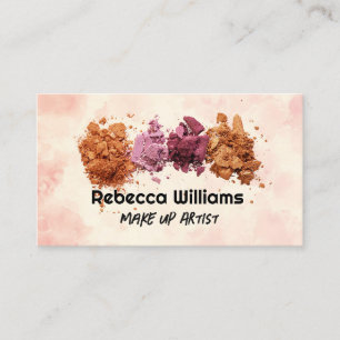 Make Up Foundation Powder   Cosmetics  Business Card