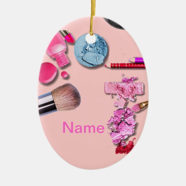 Make Up Girl  Ornament customise (Front)