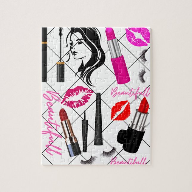 MAKE UP JIGSAW PUZZLE (Vertical)