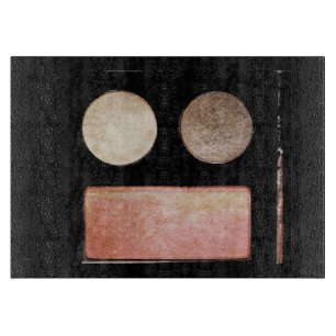 Make-Up Palette-Face by Shirley Taylor Cutting Board
