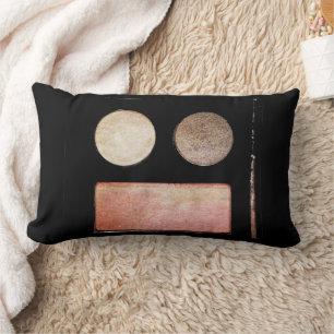 Make-Up Palette-Face by Shirley Taylor Lumbar Cushion