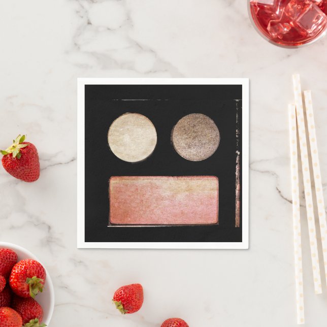 Make-Up Palette-Face by Shirley Taylor Napkin (Insitu)
