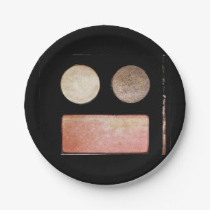 Make-Up Palette-Face by Shirley Taylor Paper Plate