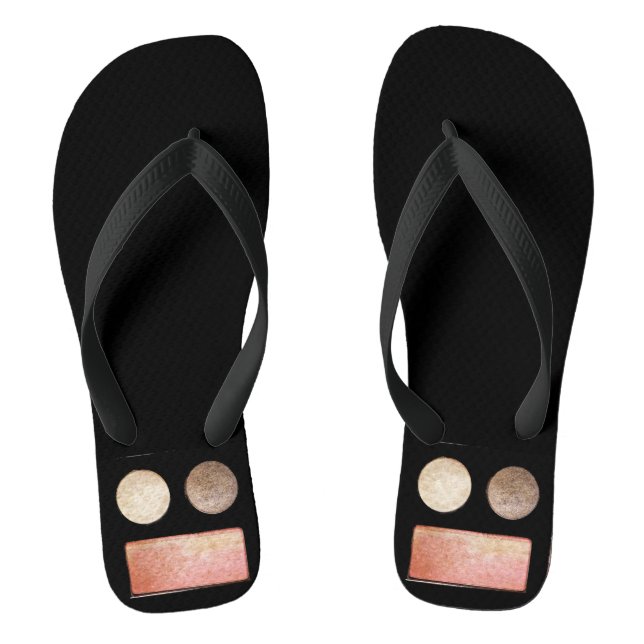 Make-Up Palette-Face by Shirley Taylor Thongs (Footbed)