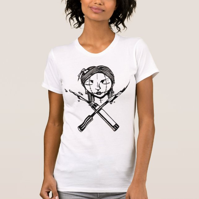 Make Up Pirate T-Shirt (Front)