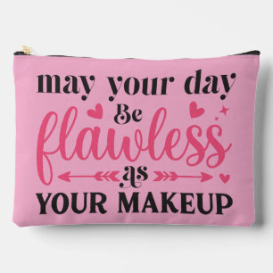 Make Up Quote Accessory Pouch