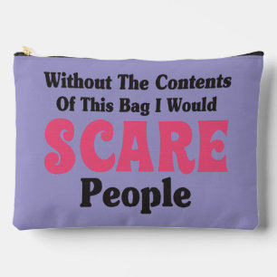Make Up Quote Accessory Pouch