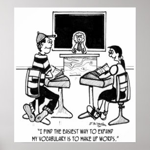 Make Up Words to Expand Vocabulary Poster