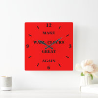 Make Wall Clocks Great Again 